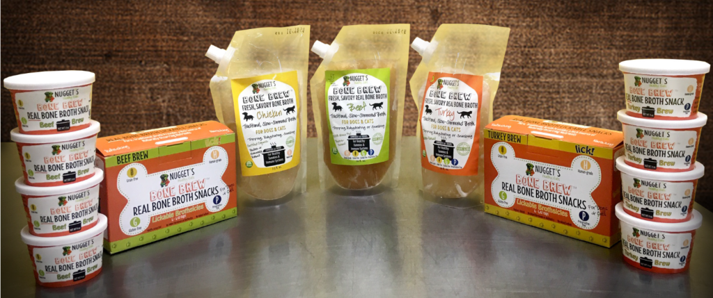 nugget's bone broth products