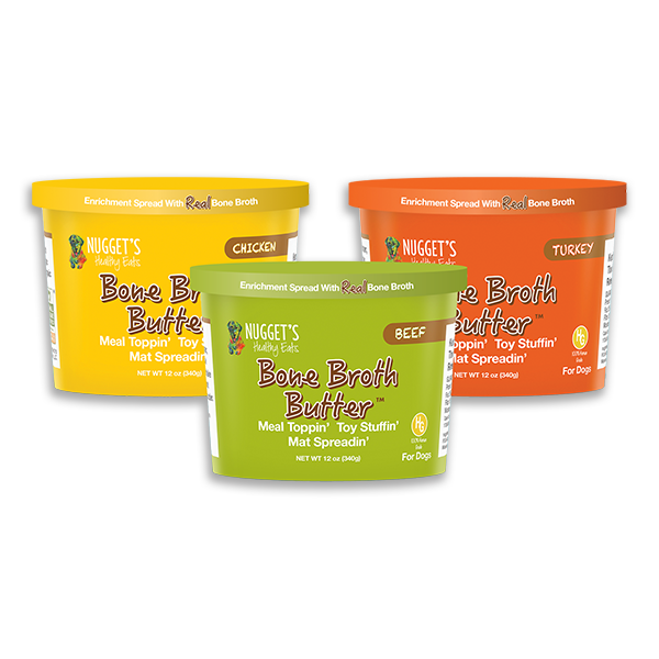 nugget's healthy eats bone broth butter